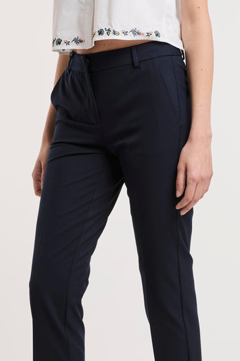 , pantalone Nicosia slim-fit in misto viscosa - 3