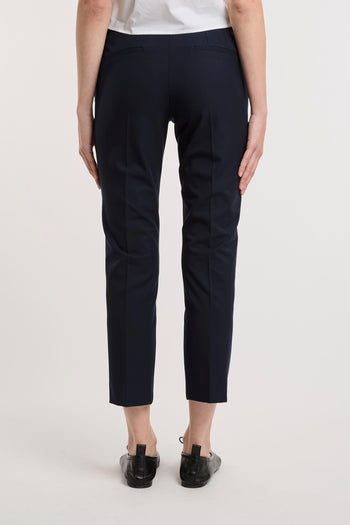 , pantalone Nicosia slim-fit in misto viscosa - 4