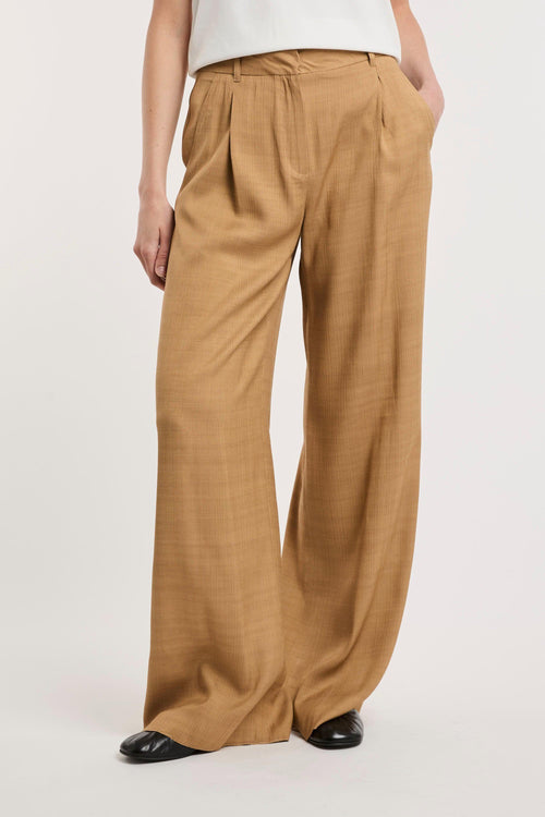 , pantalone wide leg Alacre in viscosa