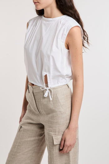 , blusa Radon in cotone stretch - 5