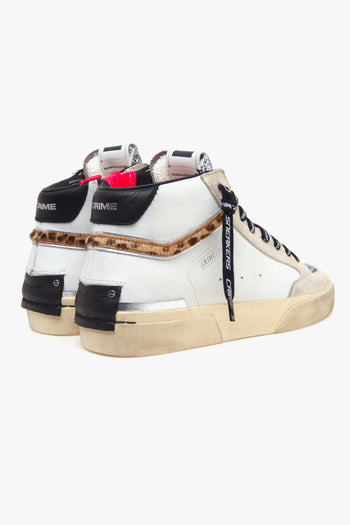 Sneaker Sk8 Recut High in pelle e glitter - 3