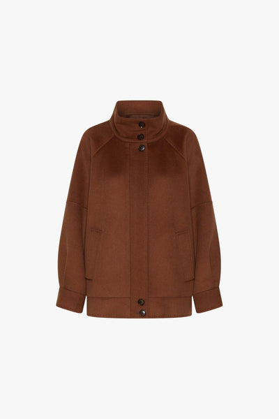 Cappotto corto Rinalda in misto cashmere