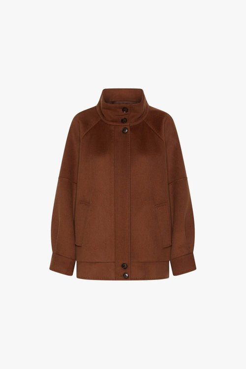 Cappotto corto Rinalda in misto cashmere