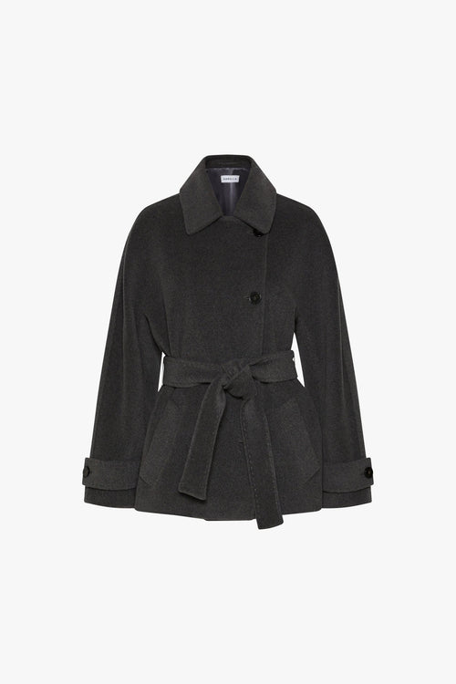 Giaccone corto "Dovere" in pura lana