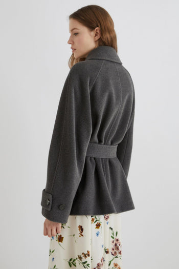 Giaccone corto "Dovere" in pura lana - 2