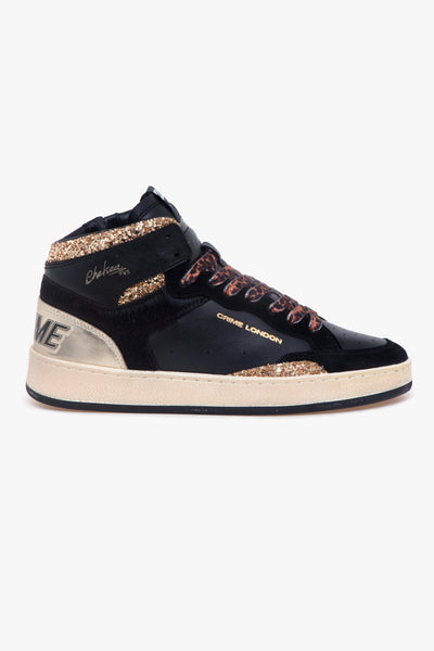 Sneaker "Chelasea Hi" in pelle