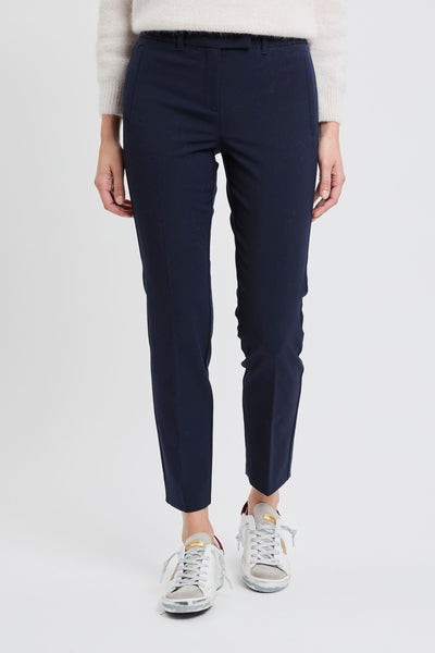 Pantalone chino "Opaco" in tessuto stretch