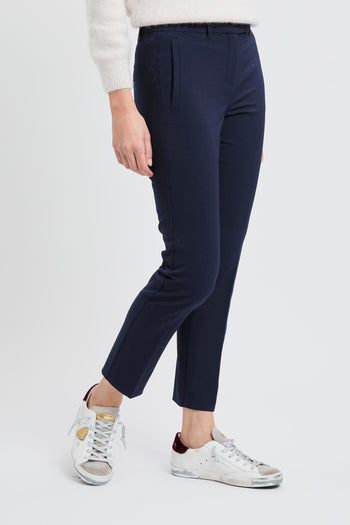 Pantalone chino "Opaco" in tessuto stretch - 5