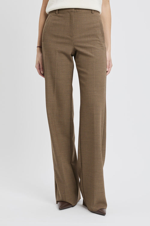 Pantalone a palazzo "Tales" in tessuto con piega