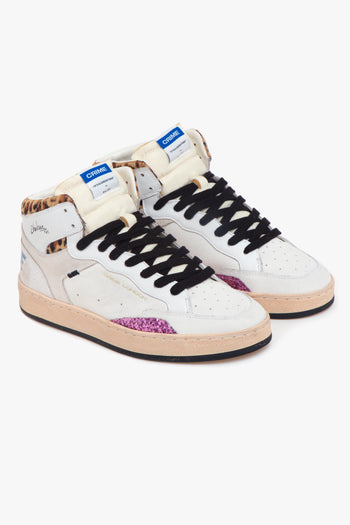 Sneaker "Chelasea Hi" in pelle BIANCO - 2