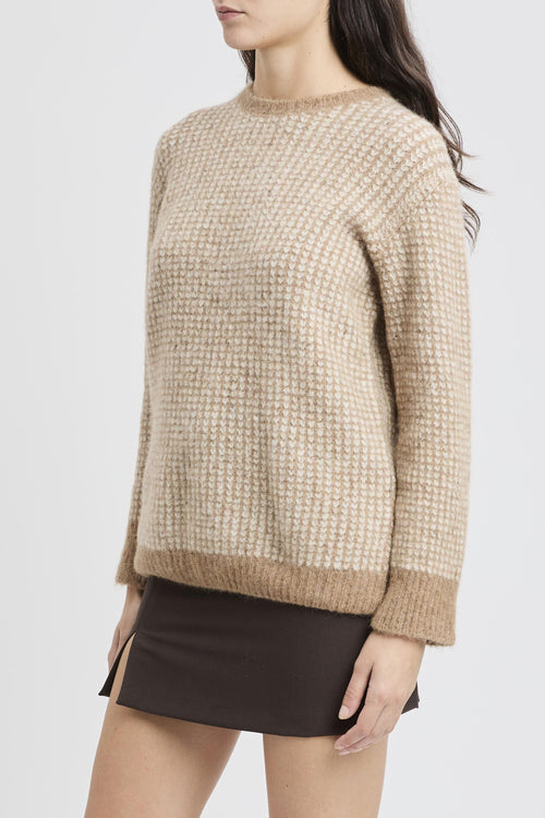 Maglia in lana "Jonny" in misto alpaca