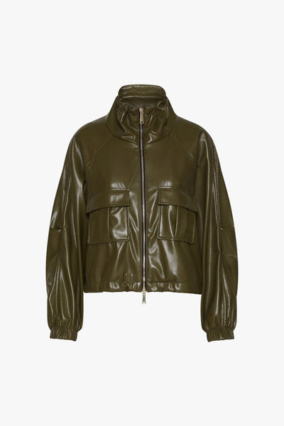 Bluson in Jersey spalmato