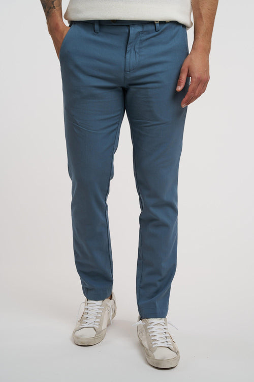 Pantalone chino carrot fit in ice-cotton
