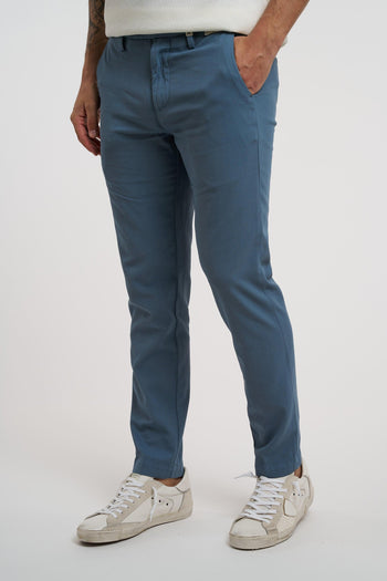 Pantalone chino carrot fit in ice-cotton - 2