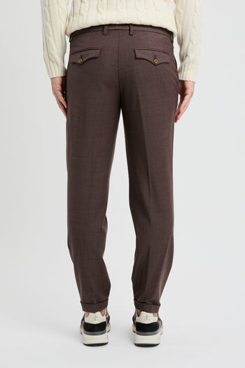 Pantalone chino in misto lana - 5