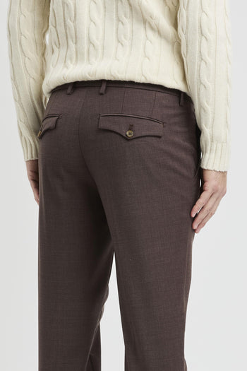 Pantalone chino in misto lana - 6