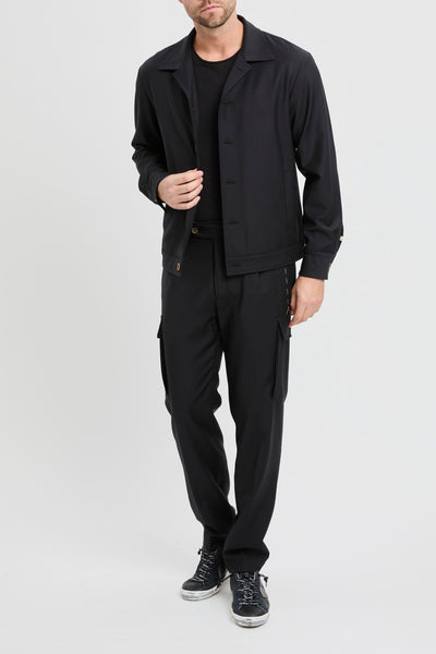 Giacca in misto lana