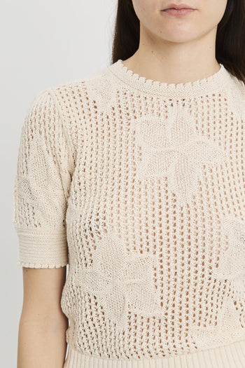 Maglia girocollo in cotone punto rete con manica corta (Mod. MLLFUNGO) - 6