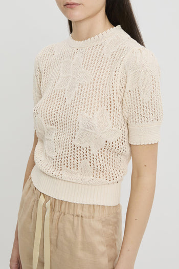 Maglia girocollo in cotone punto rete con manica corta (Mod. MLLFUNGO) - 7
