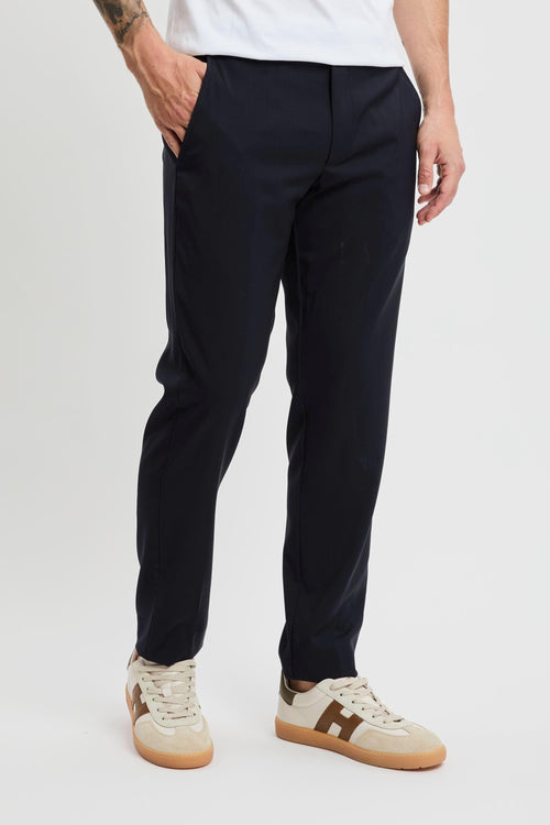 Pantalone in fresco di lana con coulisse