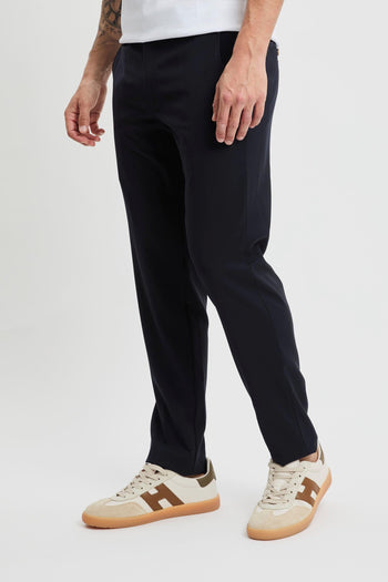 Pantalone in fresco di lana con coulisse - 3