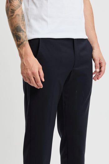Pantalone in fresco di lana con coulisse - 4