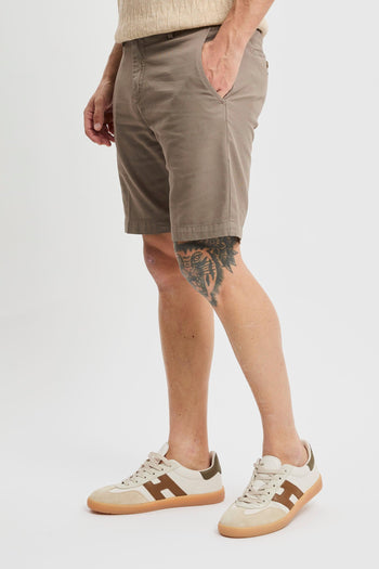 Pantalone corto in cotone con coulisse - 3