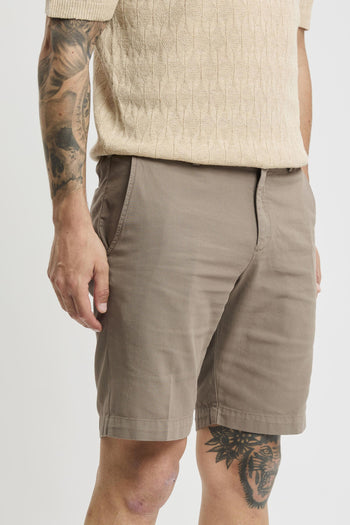 Pantalone corto in cotone con coulisse - 4