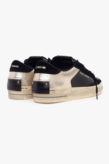 Sneaker Sk8 Deluxe in pelle NERO - 3