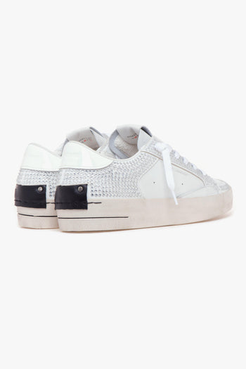 Sneaker Skate Deluxe in pelle con strass - 3