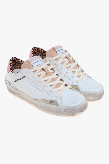 Sneaker Distressed in pelle - 2