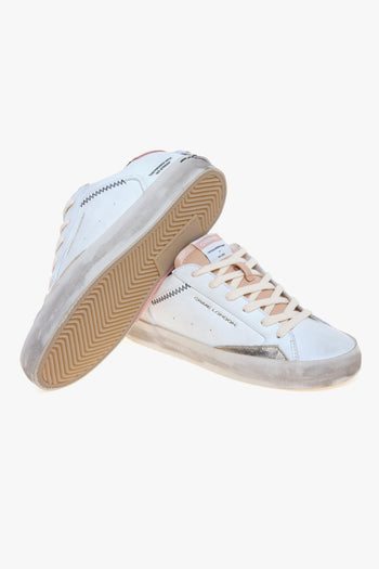 Sneaker Distressed in pelle - 4