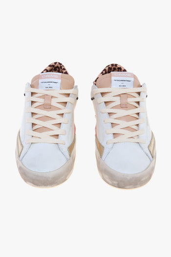 Sneaker Distressed in pelle - 5