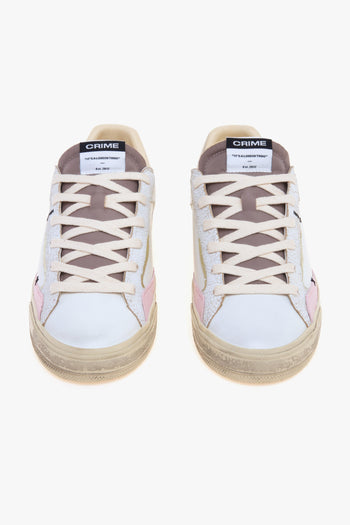 Sneaker Deconstructed in pelle - 5