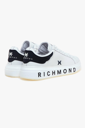 Sneaker Richmond X in pelle con lettering sul lato - 3