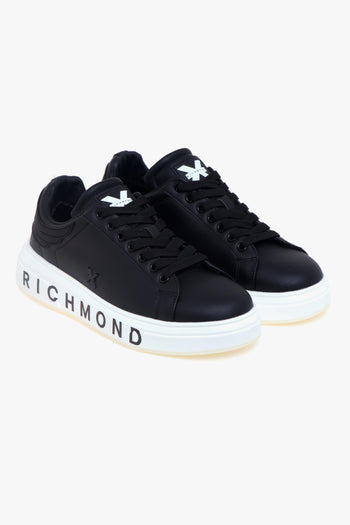 Sneaker Richmond X in pelle con lettering sul lato - 2