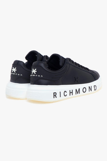 Sneaker Richmond X in pelle con lettering sul lato - 3