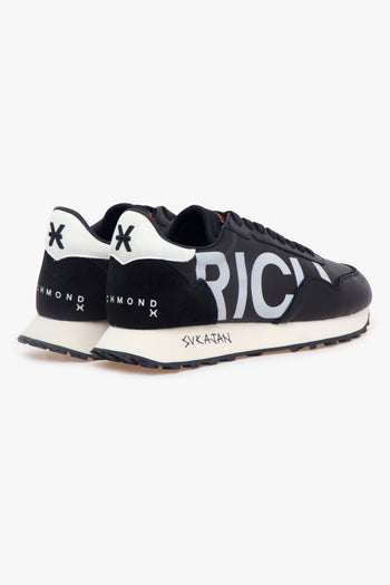Sneaker Richmond X in pelle con maxi logo - 3