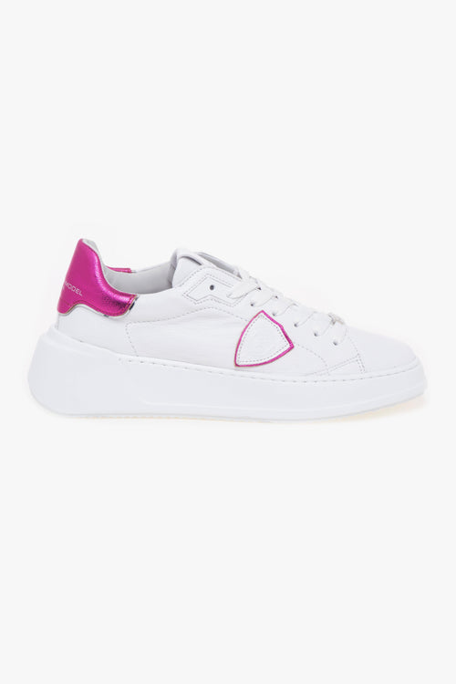 Sneaker Temple Tres in pelle