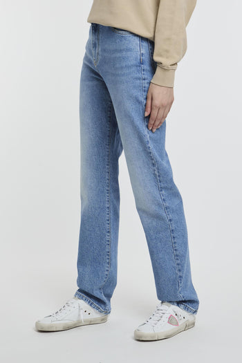 Jeans cinque tasche stright-fit in cotone - 2