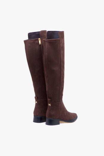 Stivale "Lex Boot" in alcantara strech con tacco 30 mm - 3