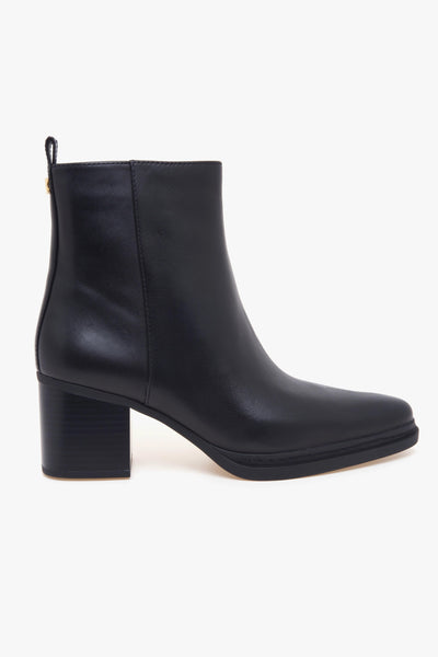 Tronchetto "Lex Bootie" in pelle con tacco 60 mm