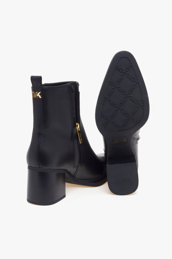 Tronchetto "Lex Bootie" in pelle con tacco 60 mm - 3