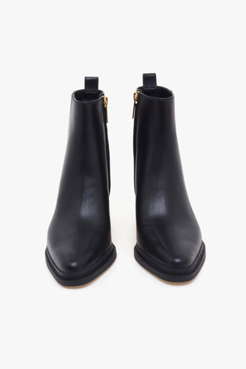 Tronchetto "Lex Bootie" in pelle con tacco 60 mm - 4