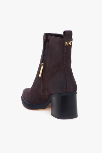 Tronchetto "Lex Bootie" in camoscio con tacco 60 mm - 4