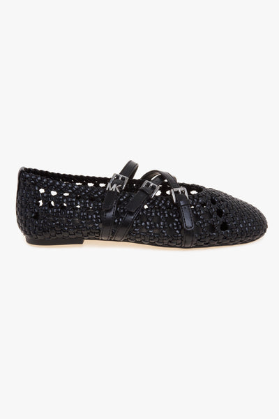 Ballerina Indy Flex in ecopelle intrecciata