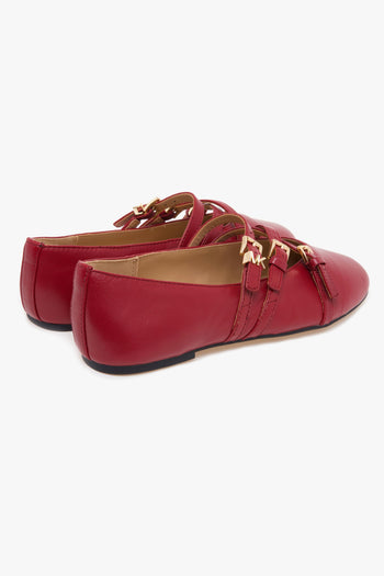 Ballerina Indie Flex in pelle con cinturini - 3