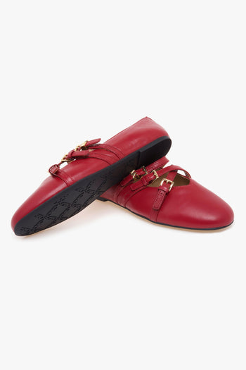 Ballerina Indie Flex in pelle con cinturini - 4