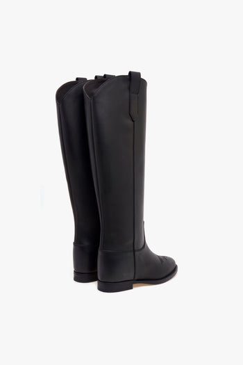 Stivale stile texano con zeppa interna - 3