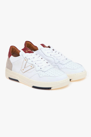 Sneaker basket in pelle e camoscio - 2